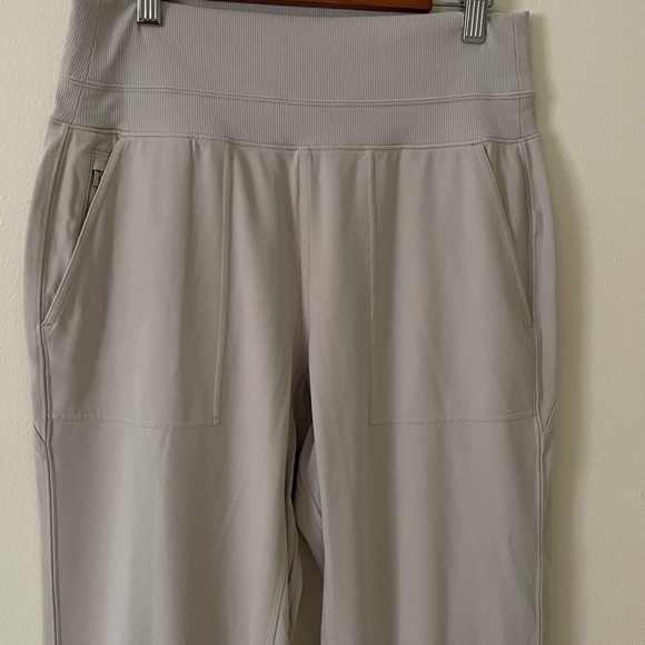 Athleta Gray Track Pants Relaxed Fit Joggers - Picture 8 of 14